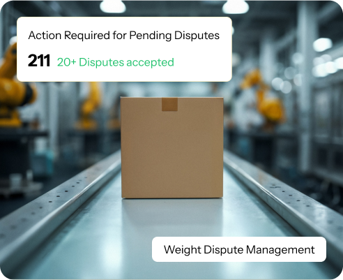 Billing Weight Reconciliation