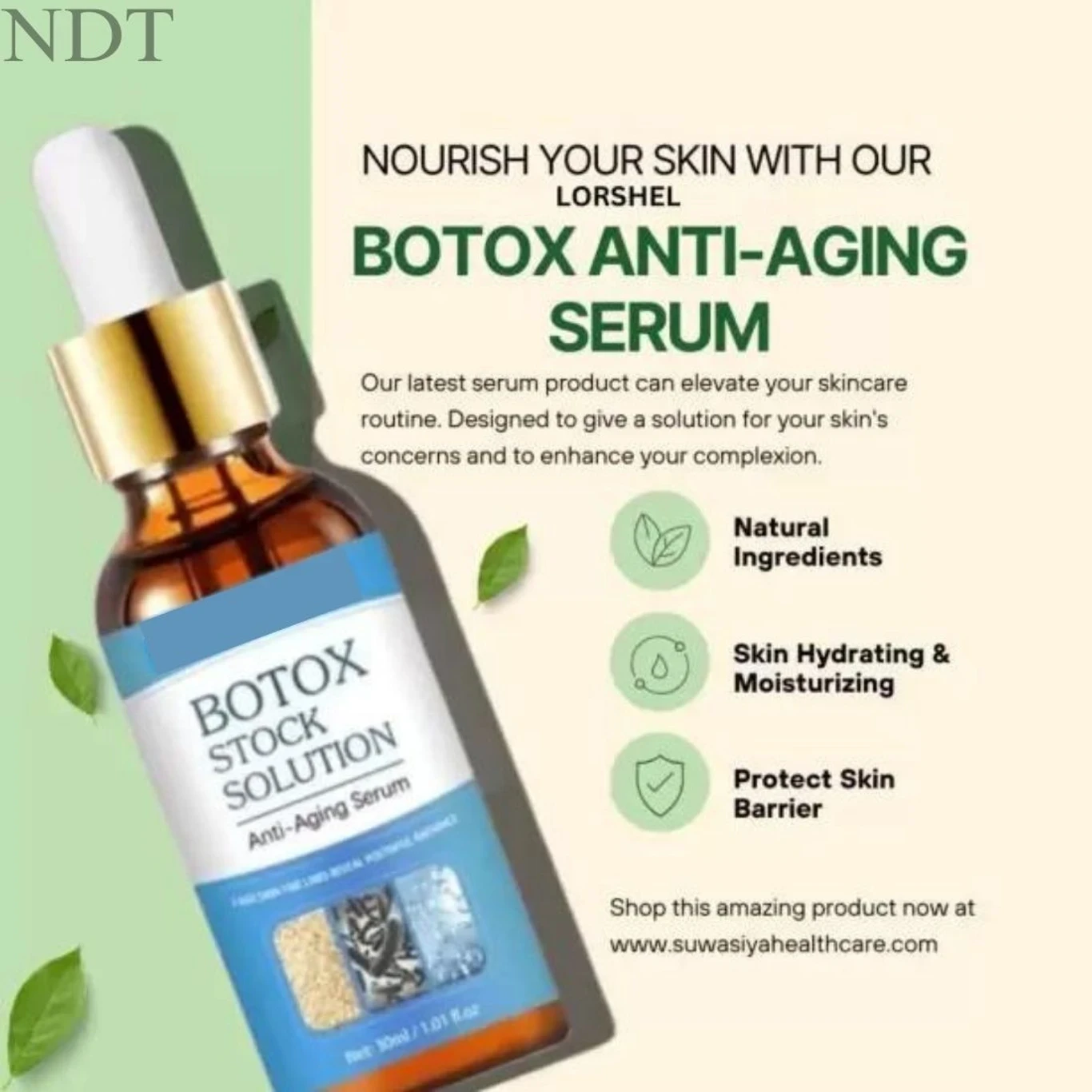 LORSHEL Botox Stock Solution 2 PACK (HA-101)