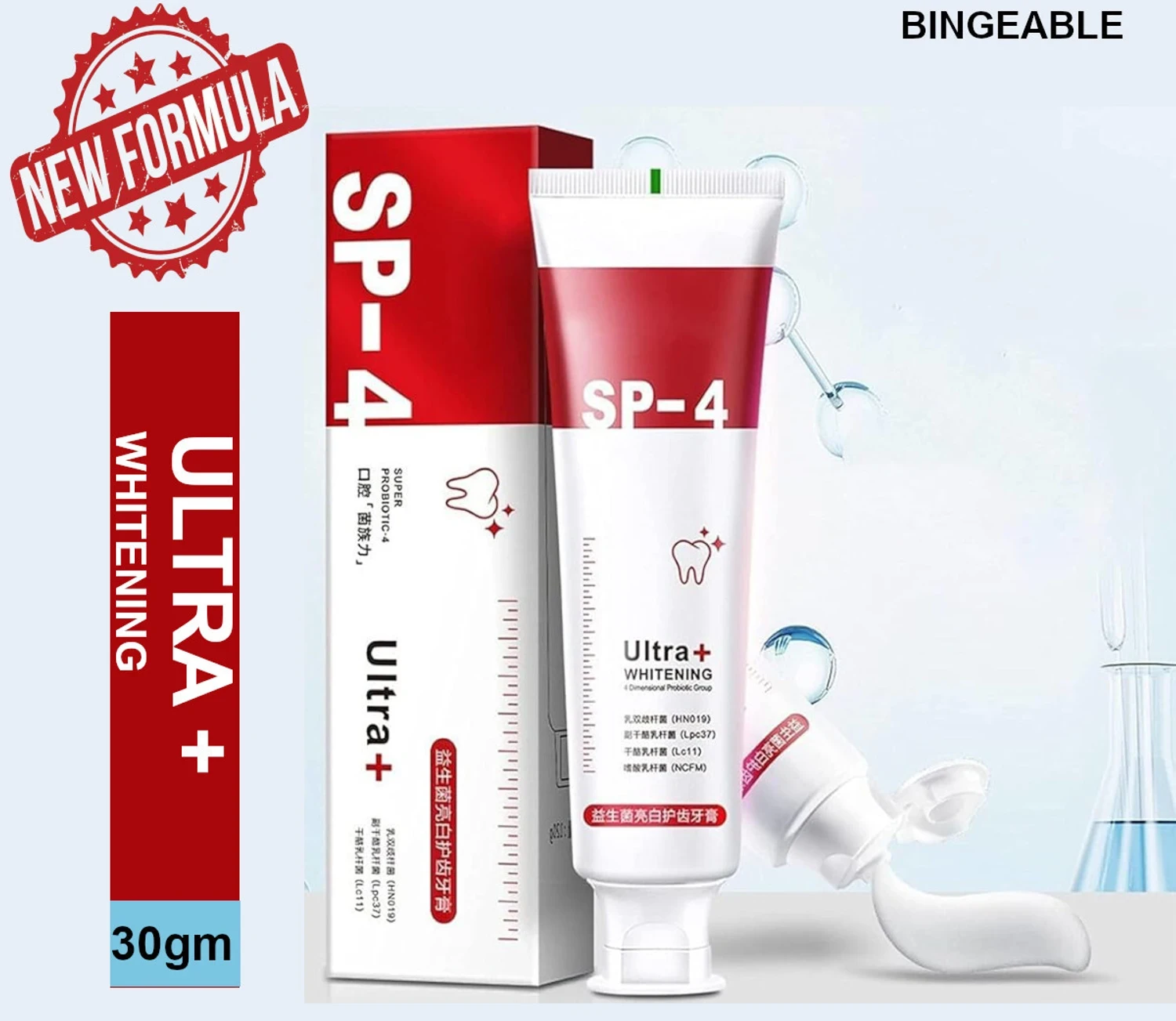 SP-4 PROBITIC WHITENING TOOTHPEST PACK OF 2 (PA-101)
