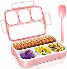 4 COMPARTMENT SQUARE LUNCH BOX (ST-102)