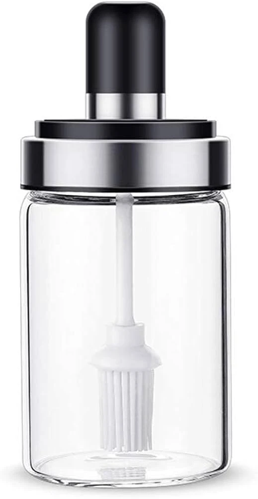 Glass BRUSH JAR (ST-102)