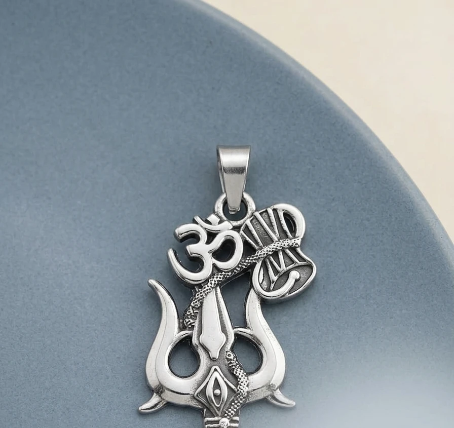 Shiva Trishul Pendant (or locket),