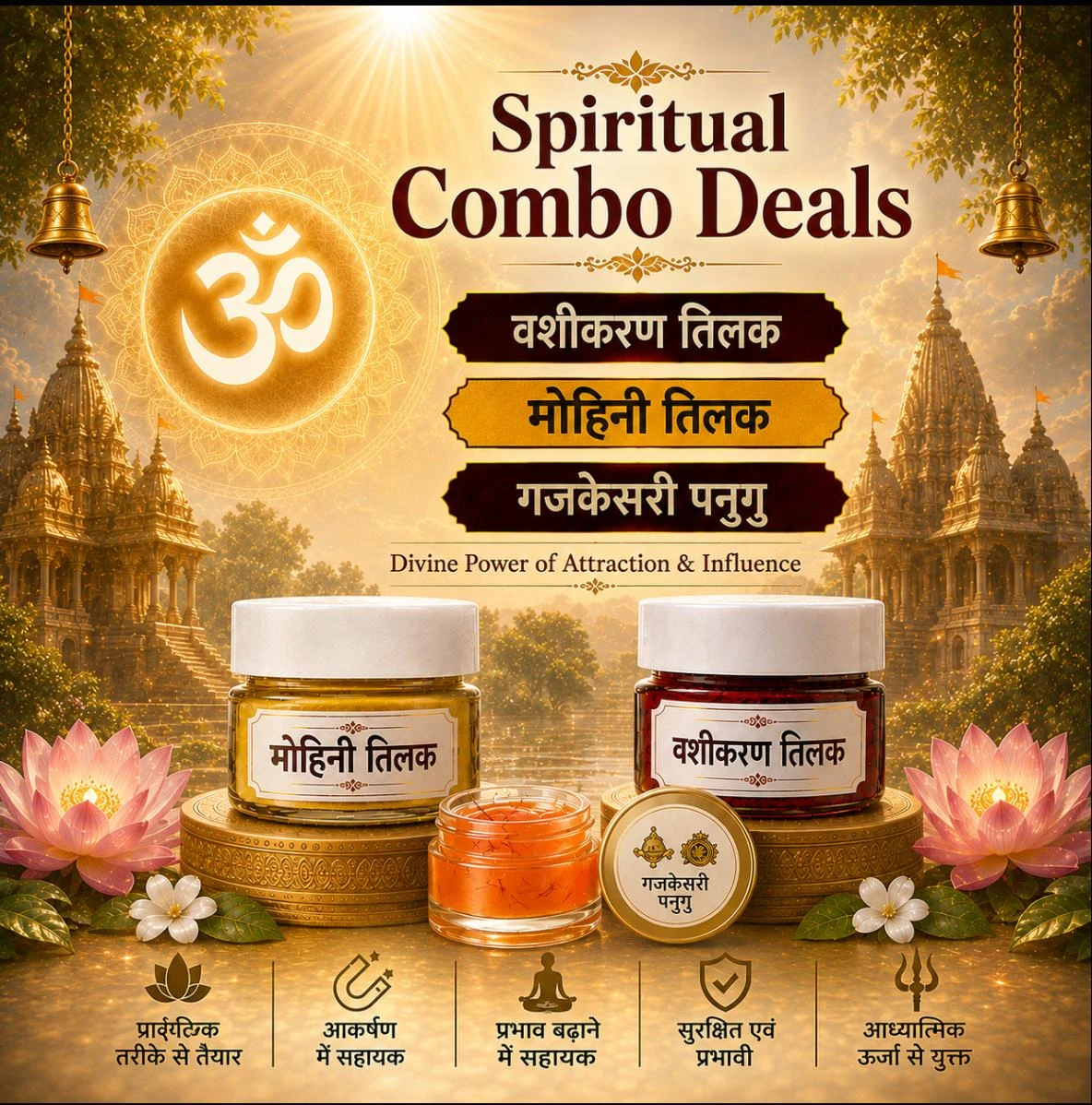 combo of mohini tilak with vashikaran tilak