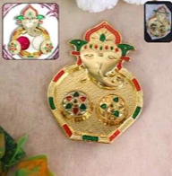 ganesh_shape_kumk um_dish_1pc