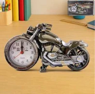 motorcycle_shape_al arm_clock