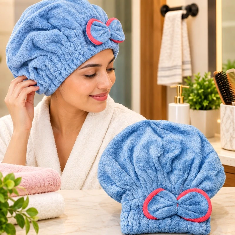 BOW HAIR CAP( 1 PC )