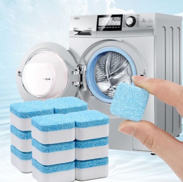 Washing Machine Cleaning Tablet  (Buy 6 Get 6 Free)